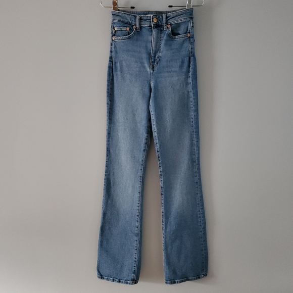 Lovers and Friends Greyson Ultra High Rise Slim Boot Jeans in Skyline Size 24 - Picture 3 of 7